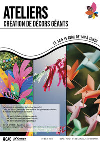 Ateliers création de décors géants #2 à Cenon
