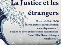 Colloque - La Justice et les étrangers à Limoges