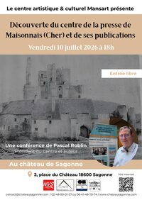 « Découverte du centre de la presse de Maisonnais (Cher) et de ses publications  à Sagonne