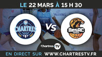 C'Chartres Métropole Basket Masculin vs Besançon à Chartres