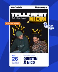 Tellement Mieux - spectacle de Stand Up à Marseille 6e