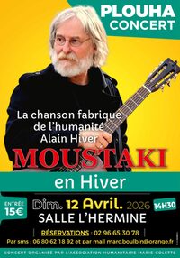 Concert : Alan HIVER  chante Georges MOUSTAKI à Plouha