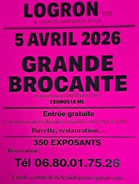 Grande Brocante à Logron