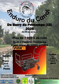 Enduro du canal à La Guerche-sur-l'Aubois