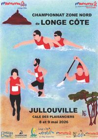 Championnat de zone nord de longe-côte à Jullouville