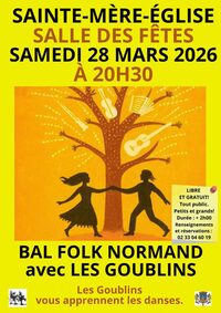 Bal folk normand à Sainte-Mère-Église
