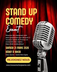 Stand up comedy à Sainte-Mère-Église