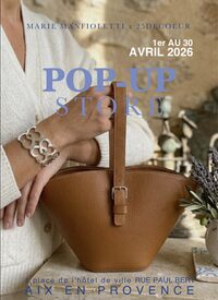 Pop Up Store à Aix-en-Provence