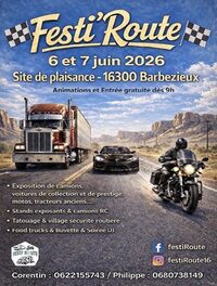 3°  FESTI'ROUTE  à  Barbezieux  -  16  - à Barbezieux-Saint-Hilaire