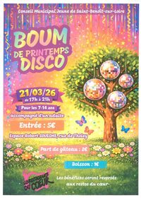 Boum de Printemps Disco à Saint-Benoît-sur-Loire