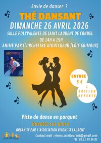 Thé dansant à Saint-Laurent-de-Condel