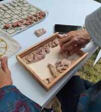 Jeux romains et d'aujourd'hui à Saint-Romain-de-Jalionas