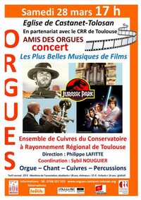 Les plus belles musiques de films à Castanet-Tolosan