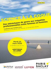 SCIENCE À LA COQUE : Des stéréotypes de genre aux inégalités professionnelles en à Gif-sur-Yvette