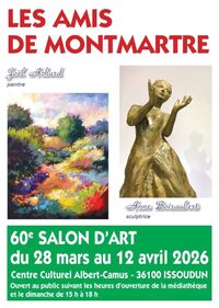 60ème Salon d'Art des Amis de Montmartre à Issoudun