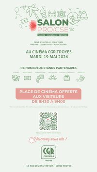 Salon PRO/CSE 2026 à Troyes