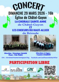 Le puy-de-dôme et la Haute-Loire en concert à Châtel-Guyon