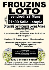 Loto au profit d'enfants et d'adultes en situation d’handicap. à Frouzins