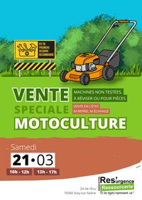 Vente spéciale motoculture à Scey-sur-Saône-et-Saint-Albin