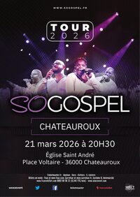 So Gospel - Tournée 2026 à Châteauroux