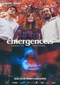 Émergence.s : Solstice Trio & Parenthesis à Évry-Courcouronnes