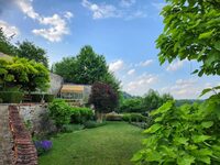 Visite d'un jardin privé rue de la côte du château à Joinville