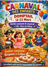 Carnaval des enfants à Domptail