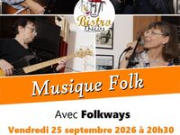 Concert folk - Folkways à Givrauval