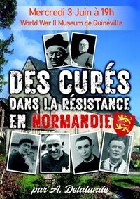 Conférence : Les curés dans la résistance en Normandie à Quinéville