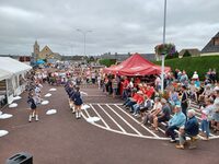 Rassemblement de véhicules de collection à Créances