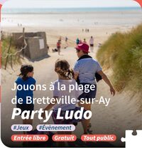 Party Ludo : Jouons à la plage à Périers
