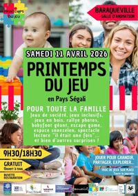 Printemps du jeu en Pays Ségali 2026 à Baraqueville