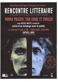 Rencontre littéraire avec Michel Moatti romancier à Entraygues-sur-Truyère