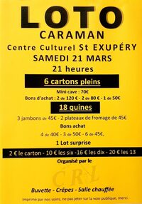 LOTO À CARAMAN à Caraman