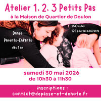 Atelier 1, 2, 3 Petits Pas à Nantes