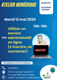 Atelier numérique à Oulchy-le-Château