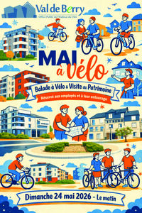 Balade à vélo & Visite du Patrimoine Val de Berry à Bourges