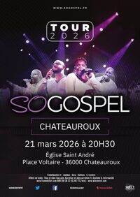 Concert So Gospel à Châteauroux