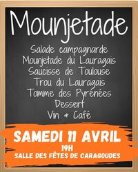 MOUNJETADE À CARAGOUDES à Caragoudes