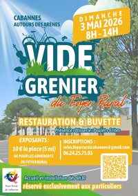 Vide grenier à Cabannes