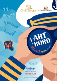 L’ART à BORD - Exposition d’art contemporain - 50 ans de CroisiEurope à Strasbourg