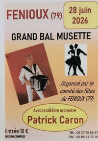 Bal musette (Orchestre : Patrick CARON) à Fenioux
