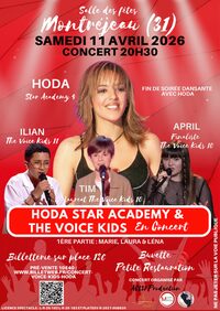 Hoda Star Academy et The Voice Kids à Montréjeau
