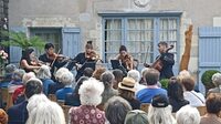 Concert sur la terrasse des Douves           Eva Zavaro, violon et Clément Lefeb à Veuzain-sur-Loire