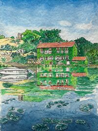 Exposition Esquisses vertaviennes : Vertou en Aquarelles à Vertou