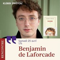 Rencontre littéraire avec Benjamin de Laforcade à Strasbourg