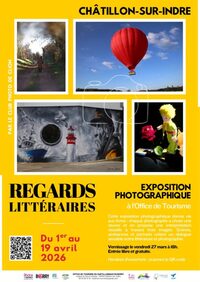 Exposition : Regards Littéraires à Châtillon-sur-Indre