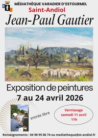 Exposition de peintures - Jean-Paul Gautier à Saint-Andiol