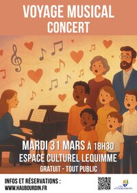 Le voyage musical de l'Ecole de musique d'Haubourdin à Haubourdin