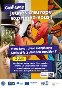 C’est parti pour la 3ᵉ édition du Challenge “Jeunes d’Europe, Exprimez-vous !” 2 à Orléans